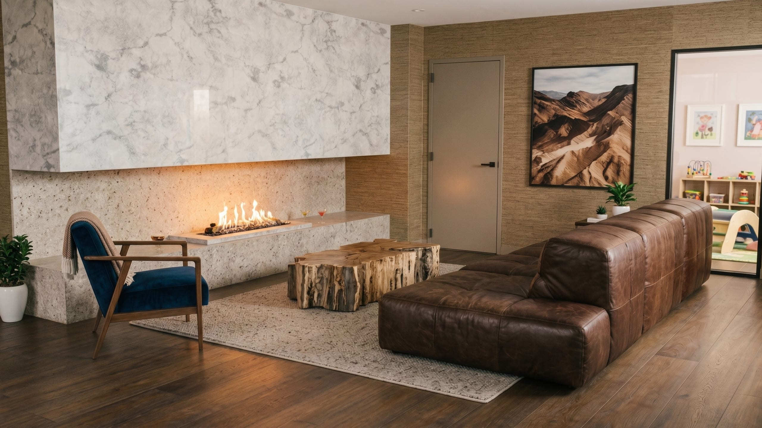 Interior of a new Patry suite