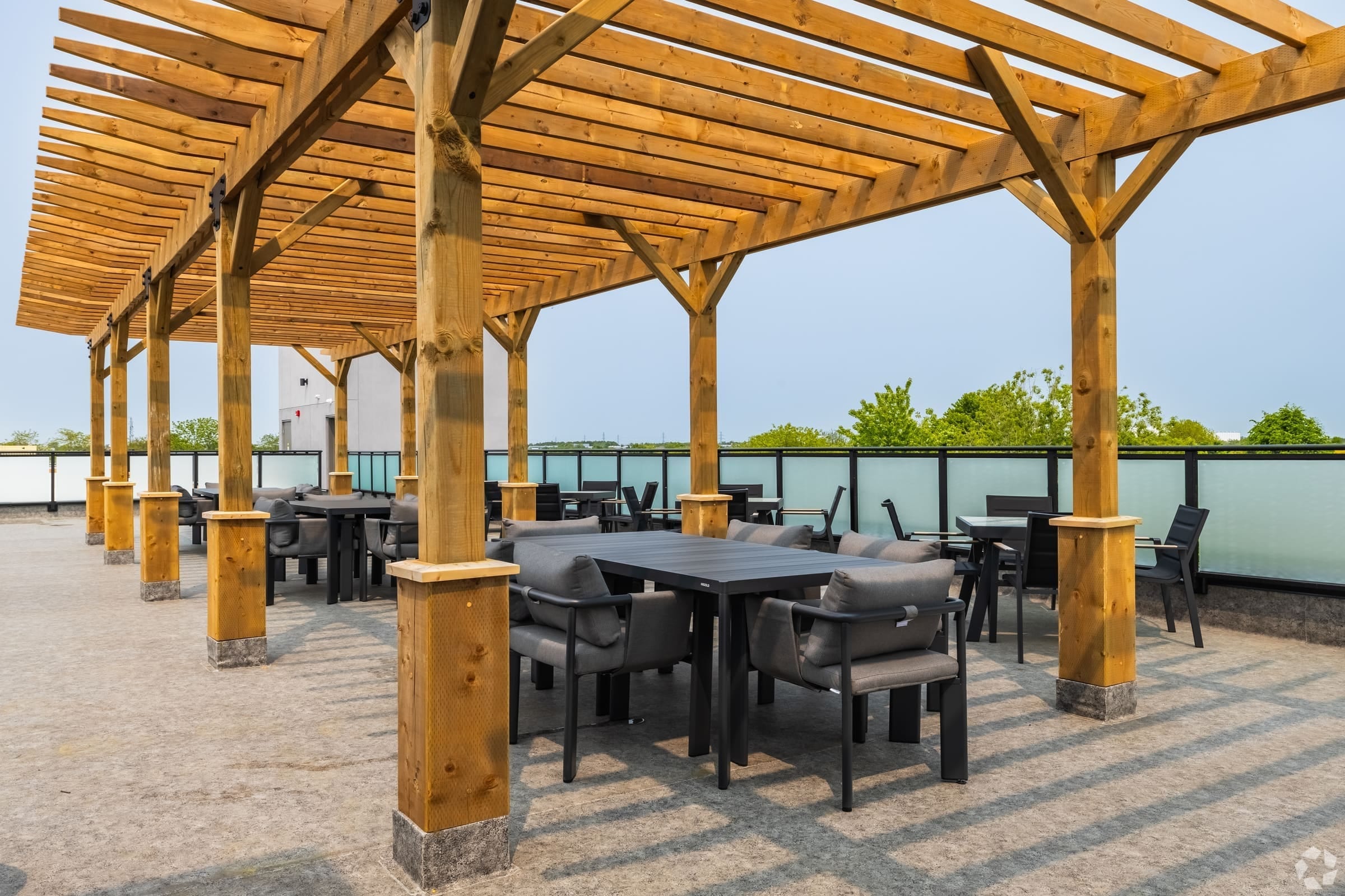Rooftop terrace at 2274 Princess